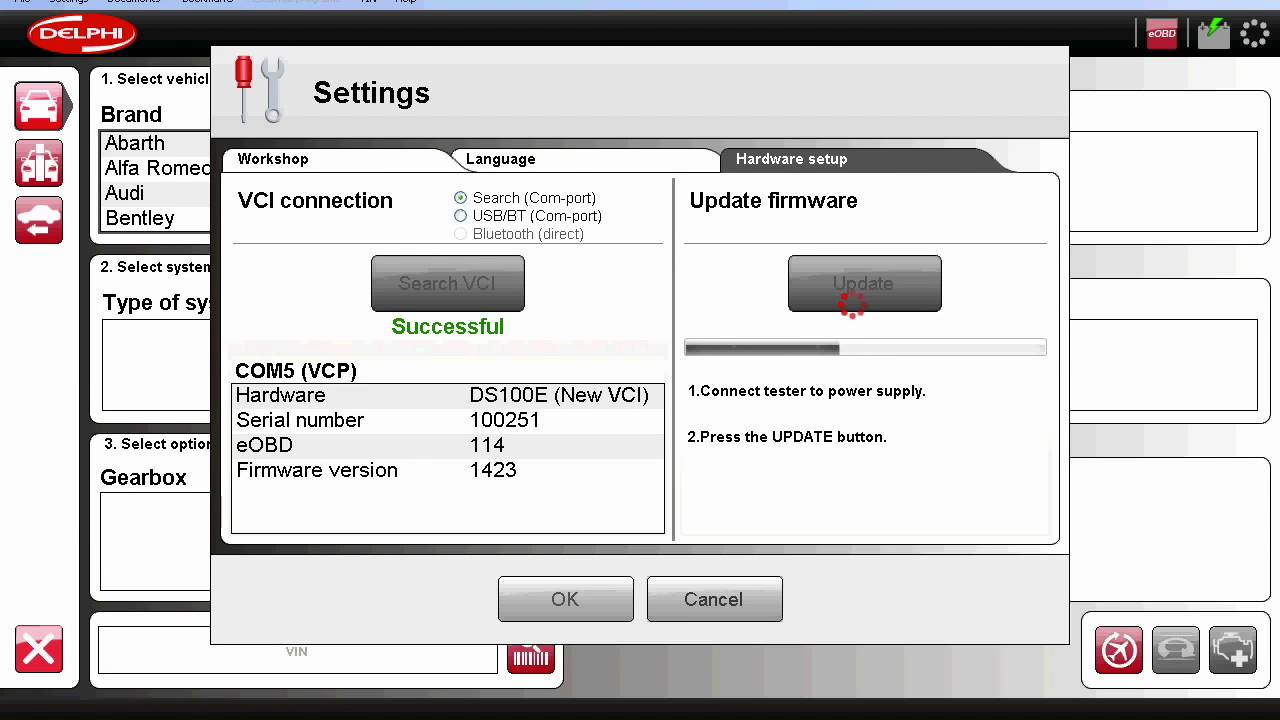 Delphi Ds150e software, free download Mac
